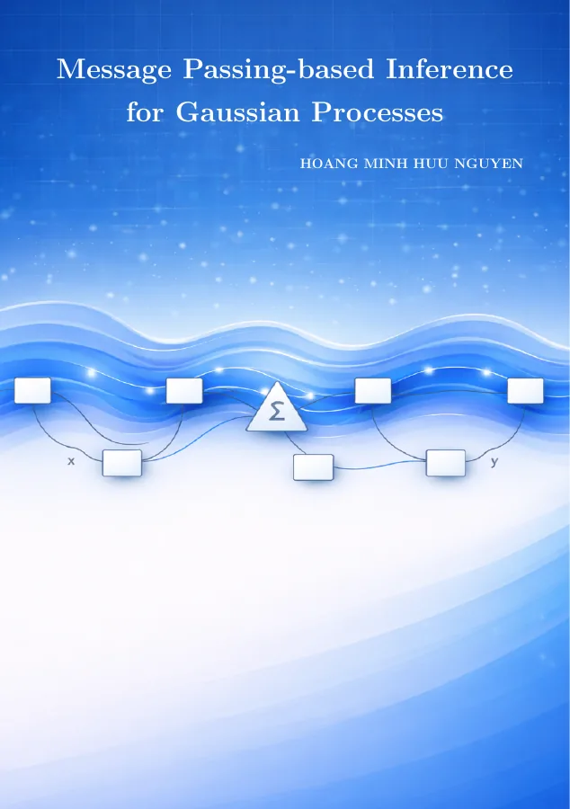Cover of Message Passing-based Inference for Gaussian Processes